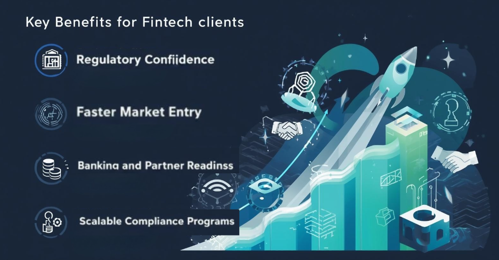 Key benefits for fintech clients
