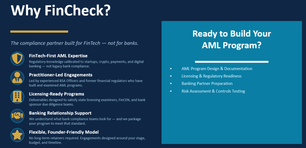 Why FinCheck